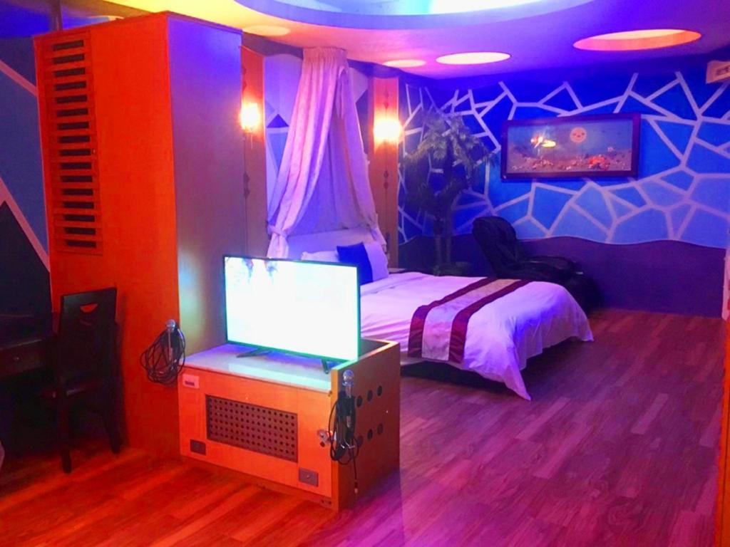גואישן Swan Lake Motel מראה חיצוני תמונה
