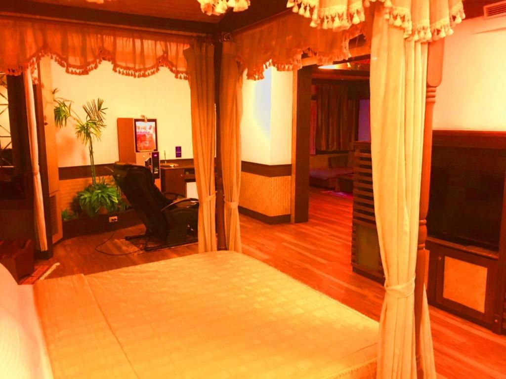 גואישן Swan Lake Motel מראה חיצוני תמונה